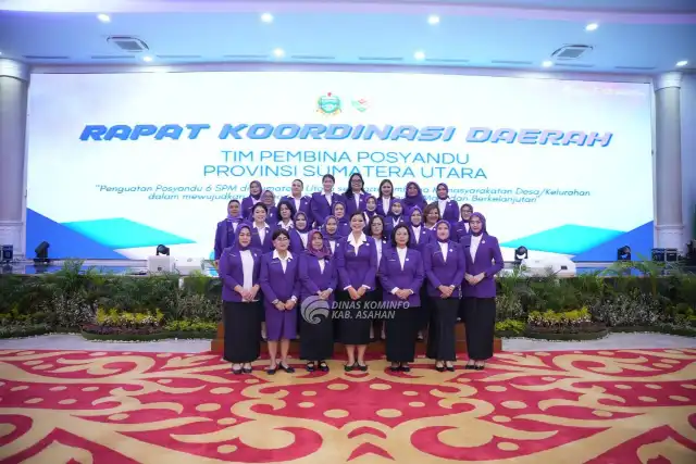 Ketua TP Posyandu Asahan Hadiri Rakorda Sumut